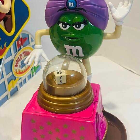 M&M Dispensers set of 3~at the Movies ~Wild Thing Roller Coaster~Madame Green - Picture 5 of 9